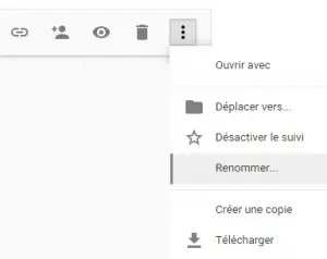 Actions sur les fichiers et dossiers