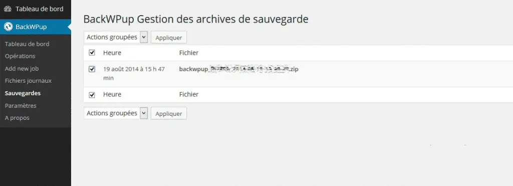 Gestion des archives