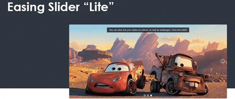 Un diaporama pour WordPress : Easing Slider « Lite »