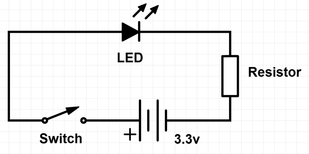 Включение диода в цепь. Схема подключения светодиодов к батарейке 3v. Схема подключения светодиодов 3 вольт. Схема подключения резистора к светодиоду. Схема резистор диод светодиод.