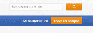 Connexion/Inscription compte Google Analytics