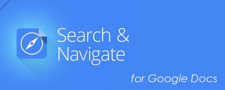 Table des matières pour Google Docs : Search & Navigate