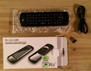 Contenu du coffret Rii mini i25