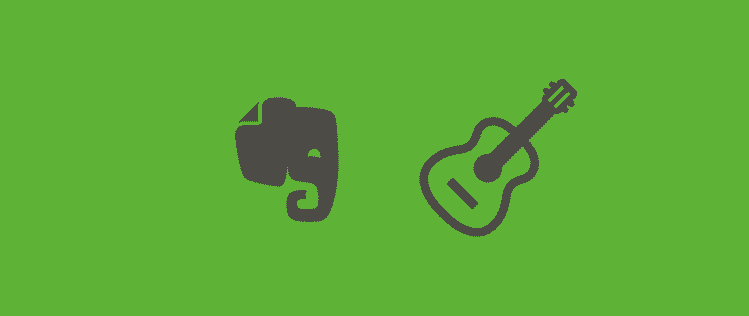 Gérer vos tablatures de Guitare avec Evernote