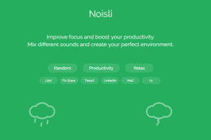 Noisli-ambiance