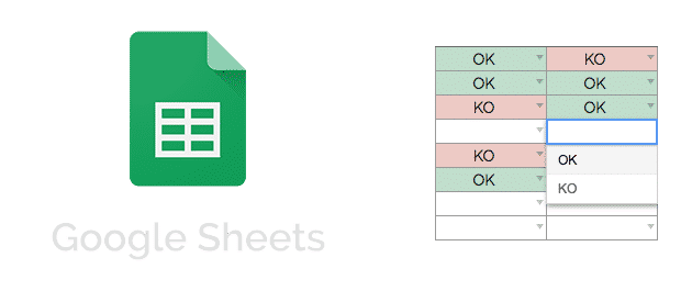 Google Sheets : Mise en forme conditionnelle et Validation de données