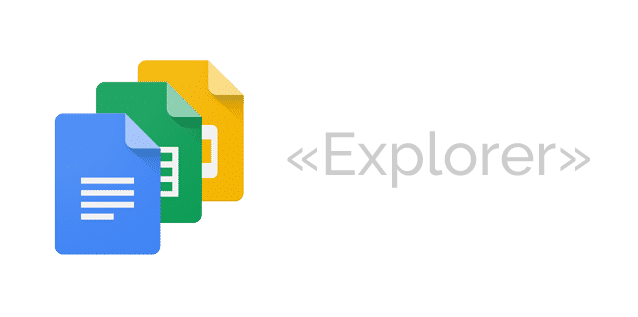 Découvrez la fonction Explorer sous Docs, Sheets et Slides !