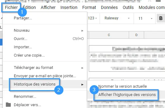 historique-versions-google-sheets