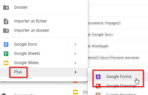 Numéroter les questions sur google form