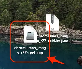 image disque de chromium OS
