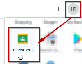 Accès google classroom