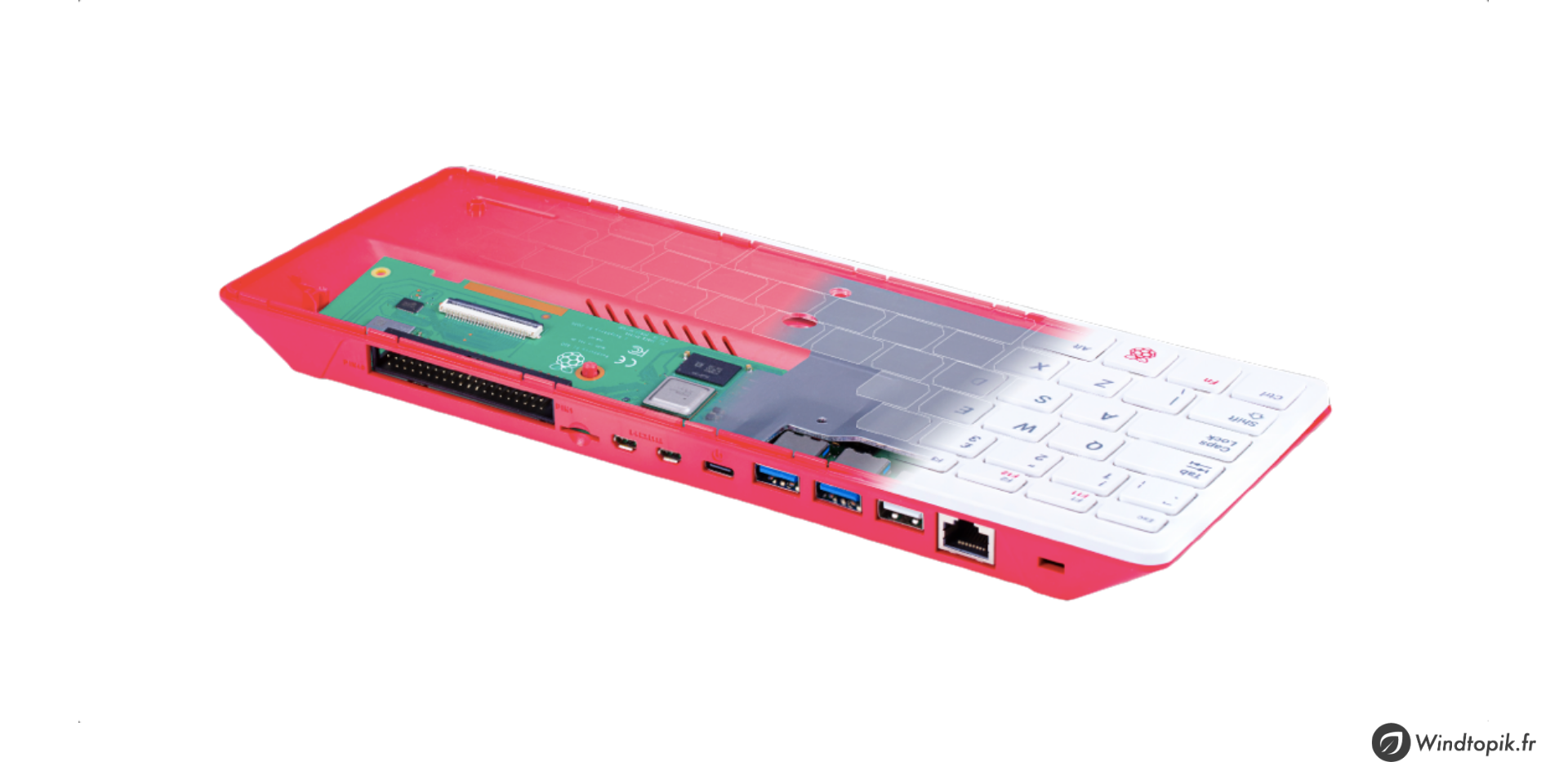 RPi 400 : Un Raspberry-Pi intégré dans un clavier !