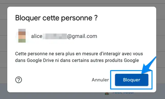 block user google drive