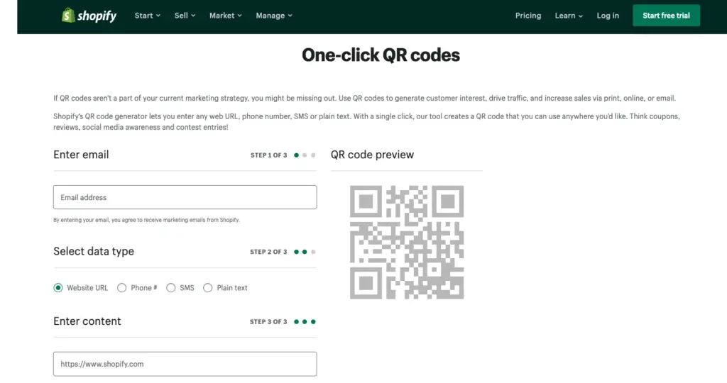 shopify-QR-code-generator