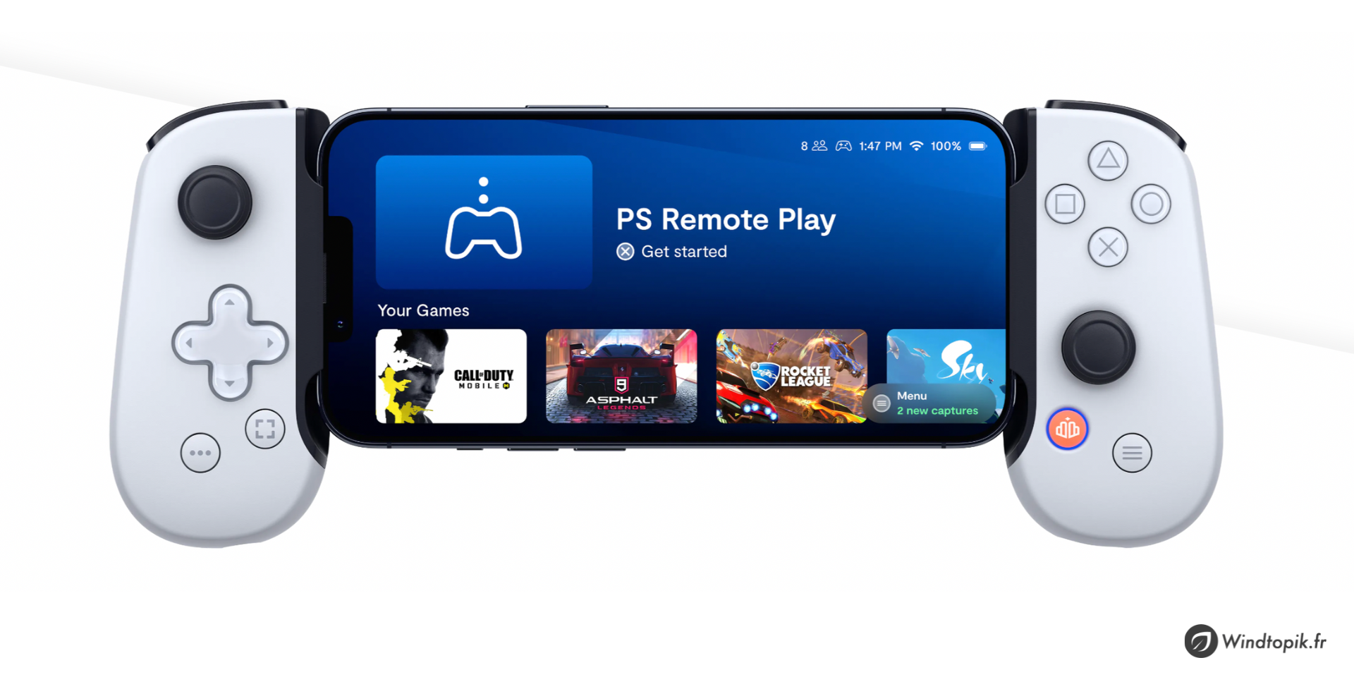 Backbone : une manette pour jouer facilement avec sa PlayStation sur smartphone (iPhone et Android)