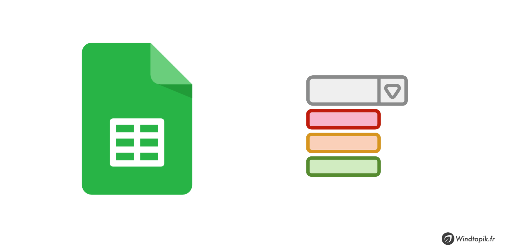 Google Sheets : Comment insérer une liste déroulante ?