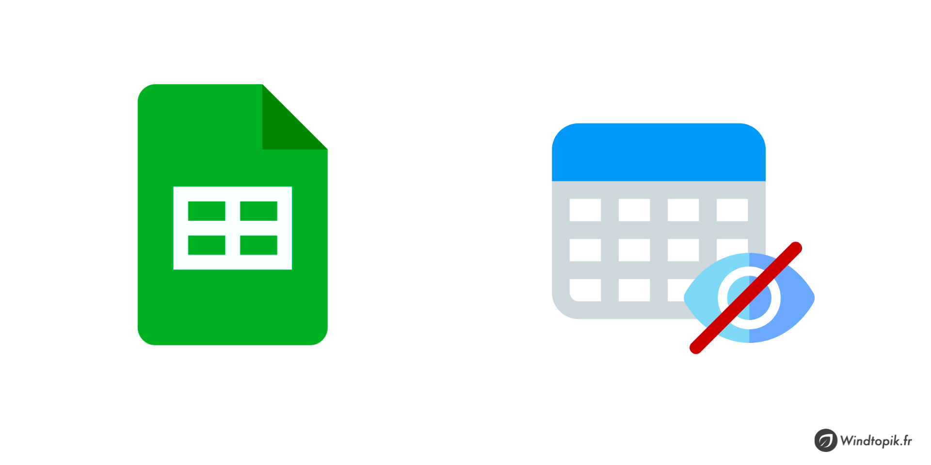 Google Sheets : 2 méthodes pour cacher et afficher des colonnes / lignes !