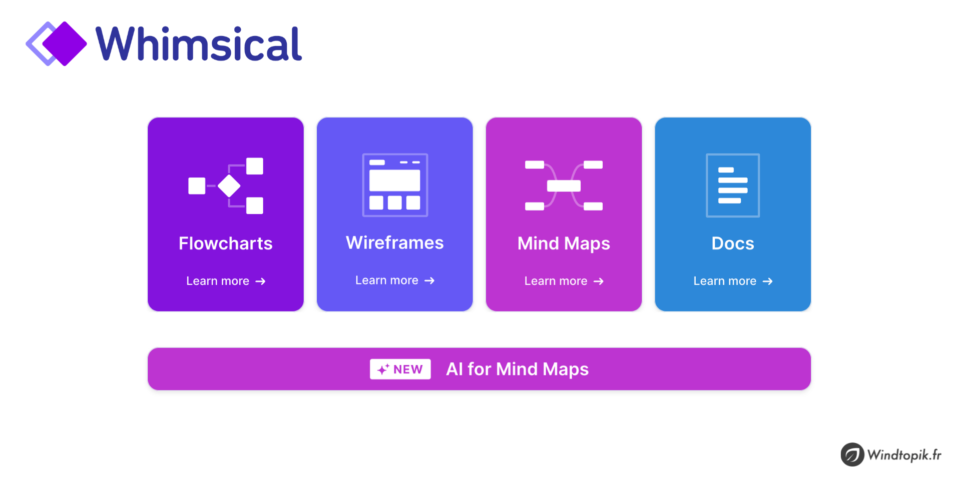 Whimsical : une plateforme de collaboration visuelle extrêmement complète !