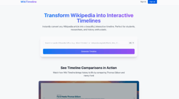 wiki timeline