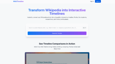 wiki timeline